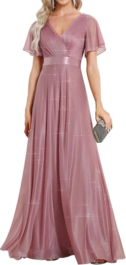 Ever-Pretty Floor-length Dress – Size M, L