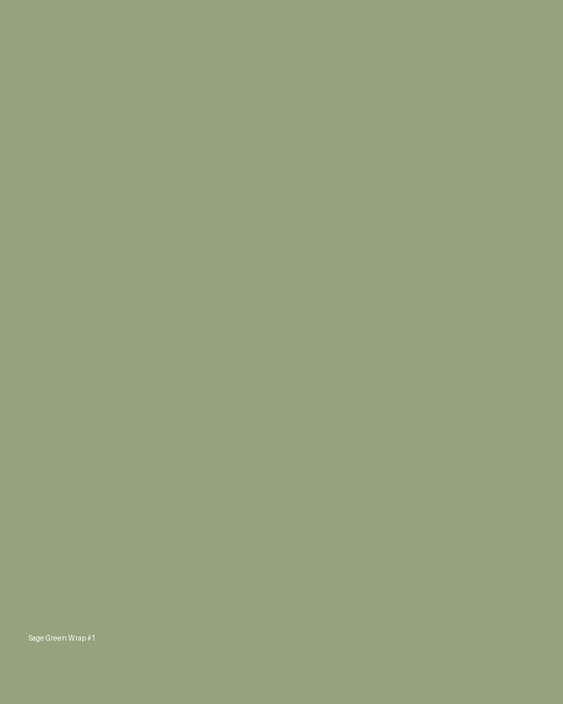 Sage Green Wrap Dress